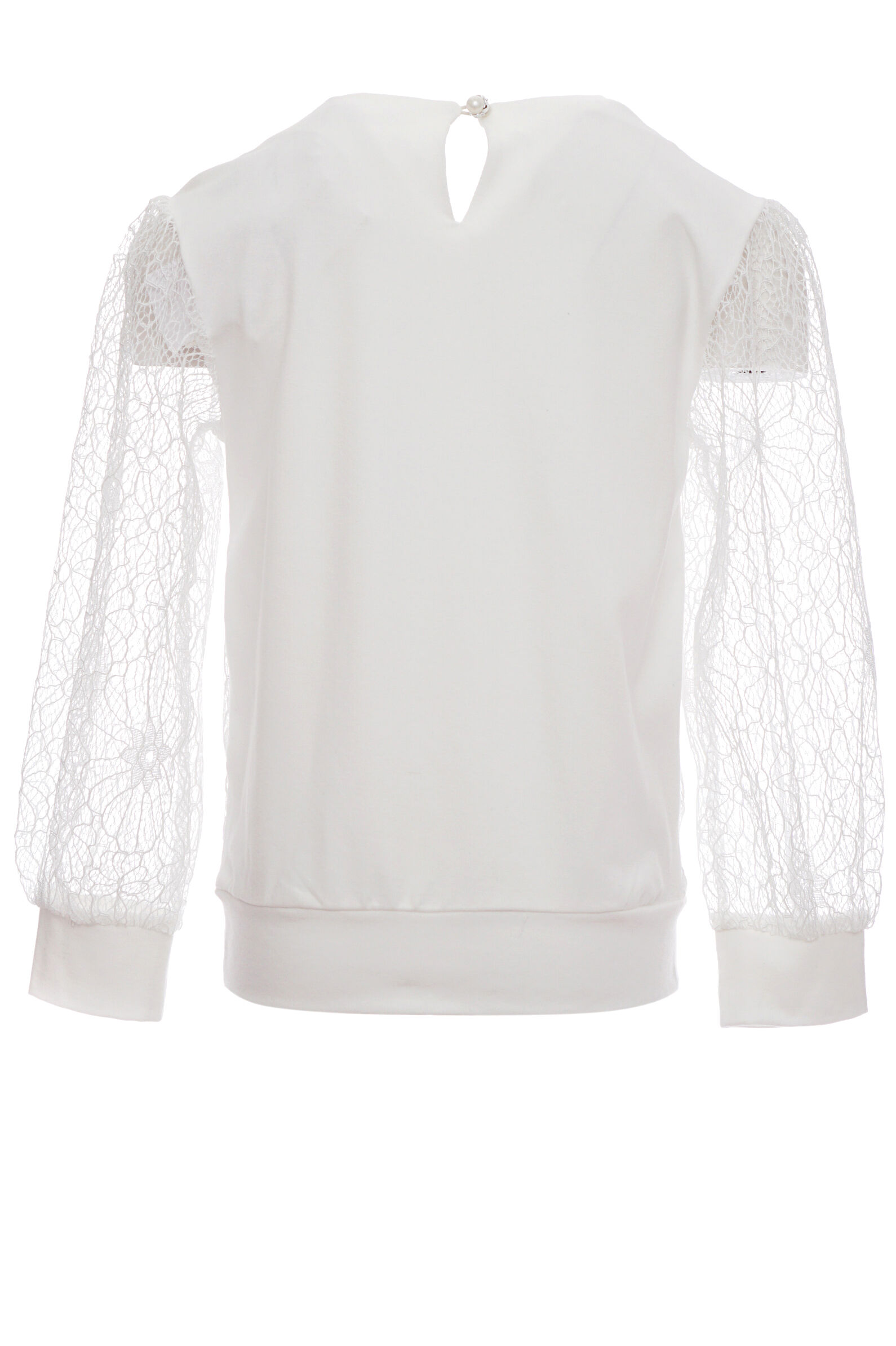 Блуза дев. АРТ.LC24G-BL-14T,мол,хл-эл