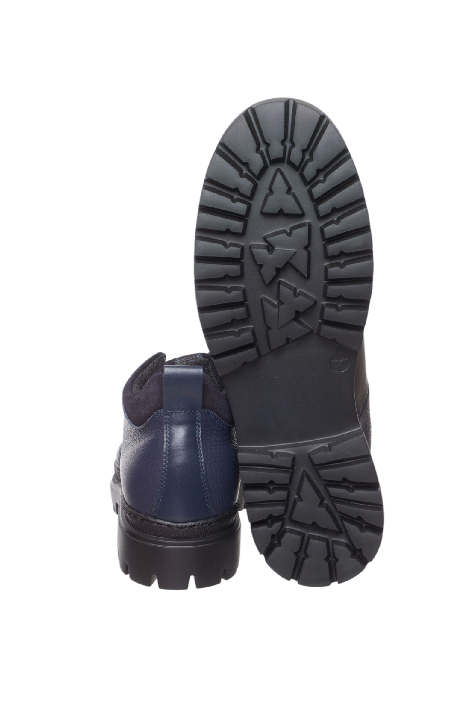 Ботинки муж.АРТ.3840,син,н.к/байка