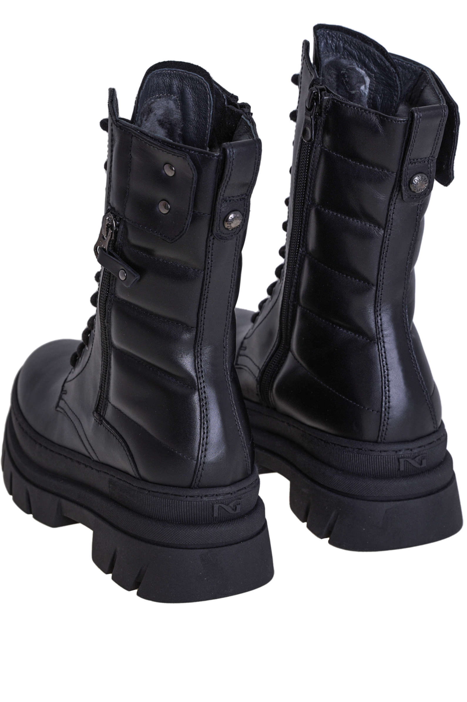 Ботинки жен. АРТ.I206069D,чер,н.к/н.м