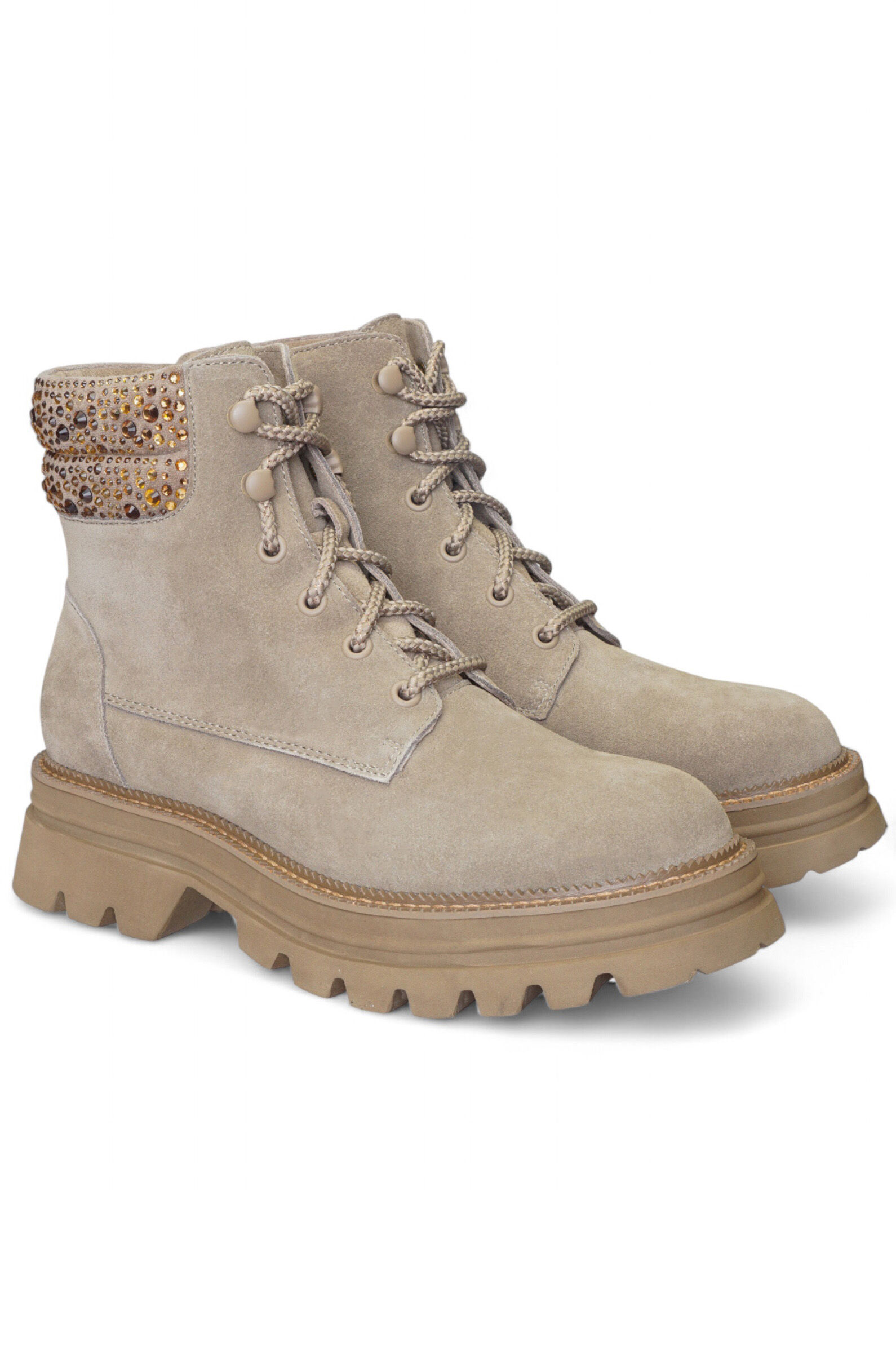 Ботинки жен. АРТ.SF2547S495,т.беж,н.з/экомех