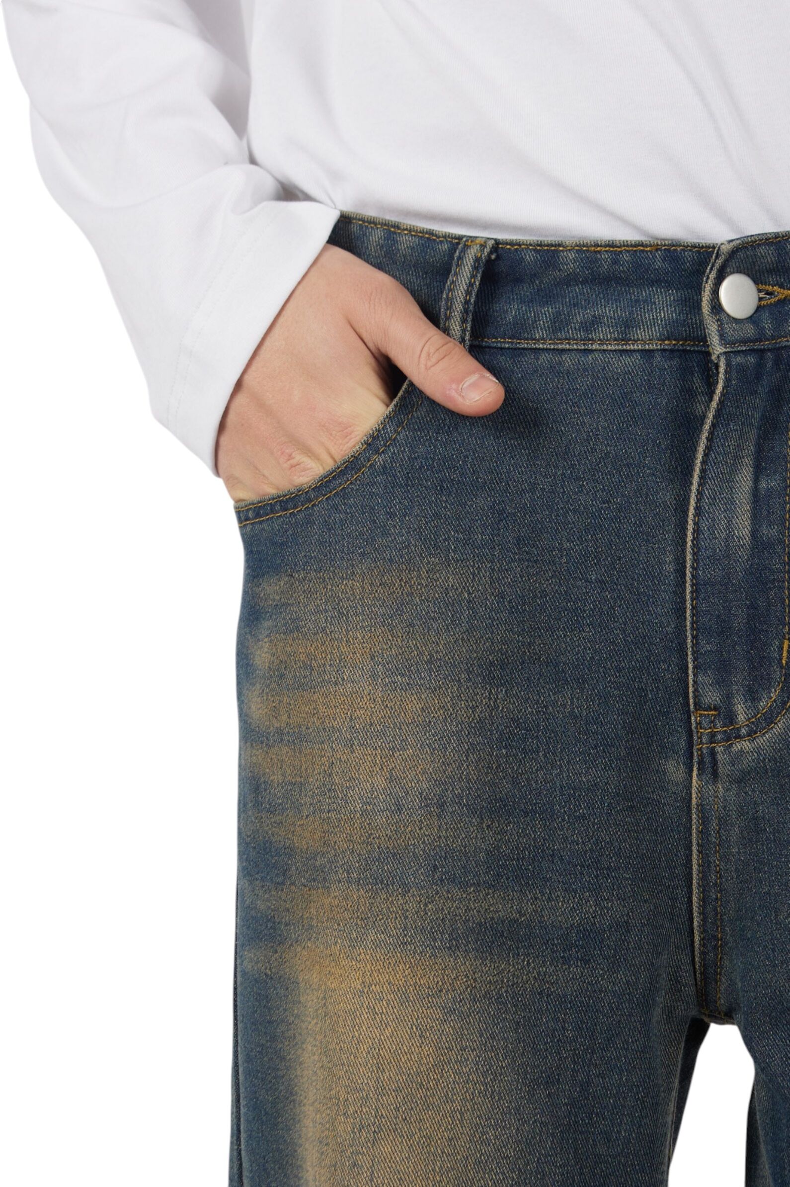 Джинсы АРТ.B-JN35413,син,хл