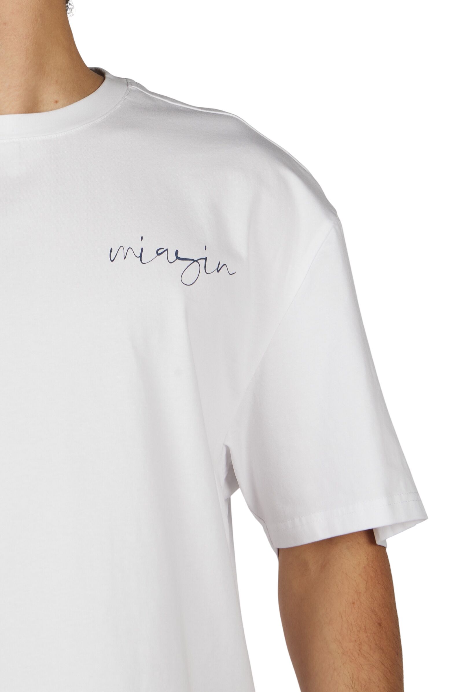 Футболка АРТ.B-TS36065,бел-чер,хл-эл