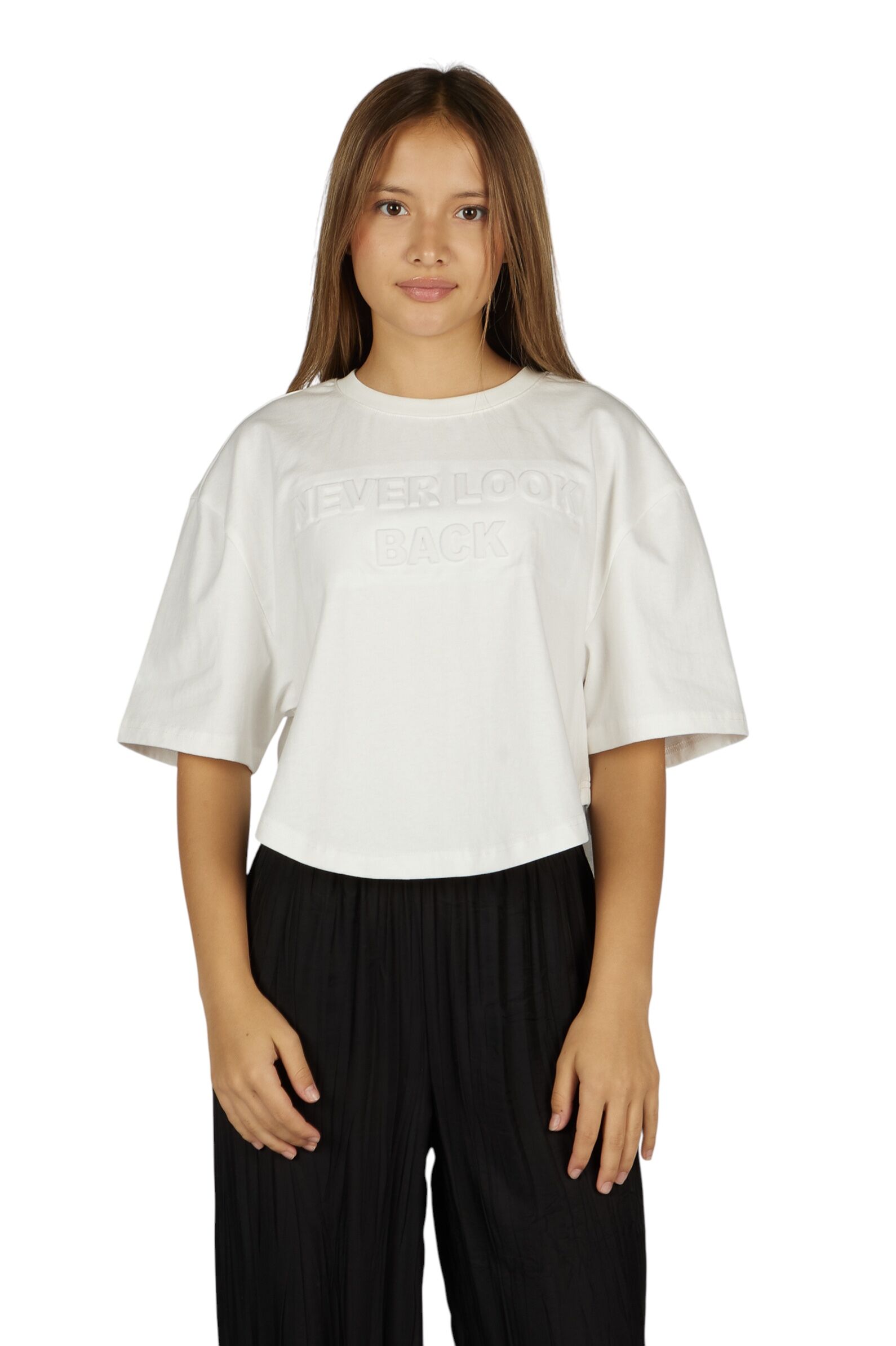 Футболка дев. АРТ.G-TS26009,бел,хл