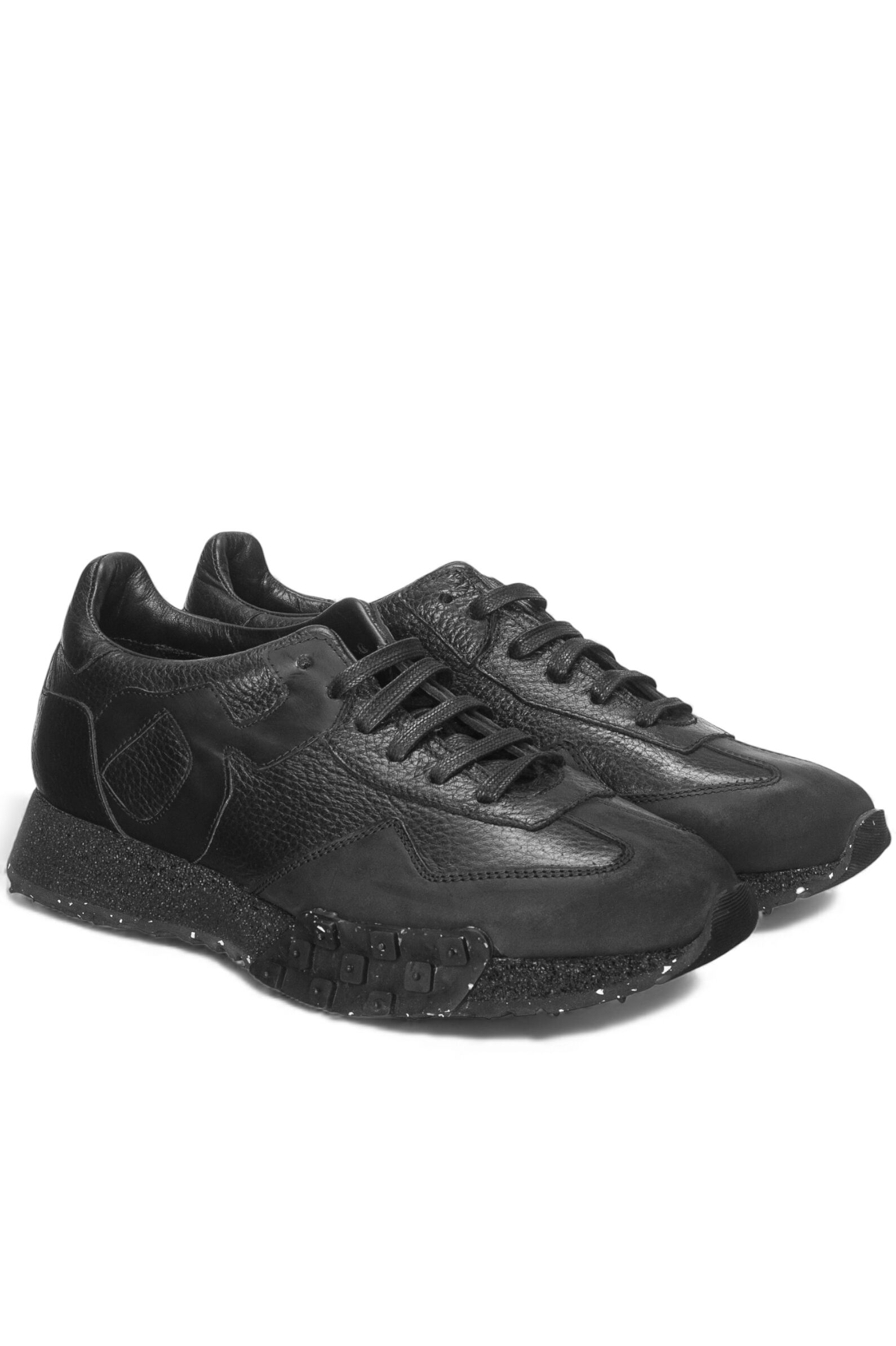 Кроссовки муж. АРТ.9450A061,чер,н.к-тек/н.к