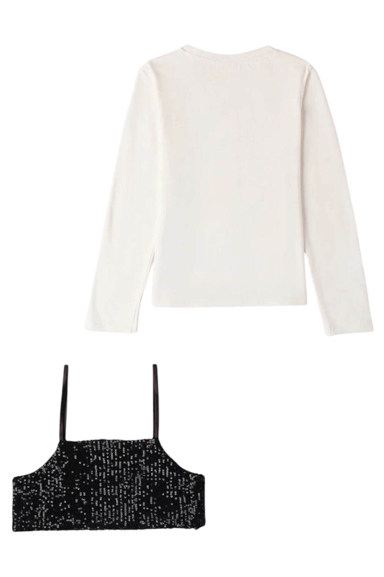 Лонгслив-топ дев. АРТ.4.A869.00,мол-чер,пэ-хл-эл