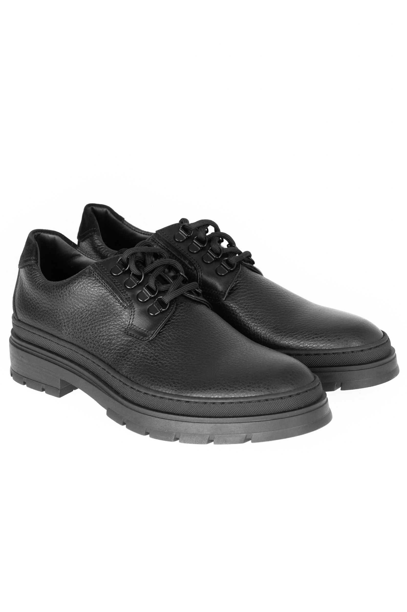 П/ботинки муж.АРТ.24811,чер,н.к/н.к