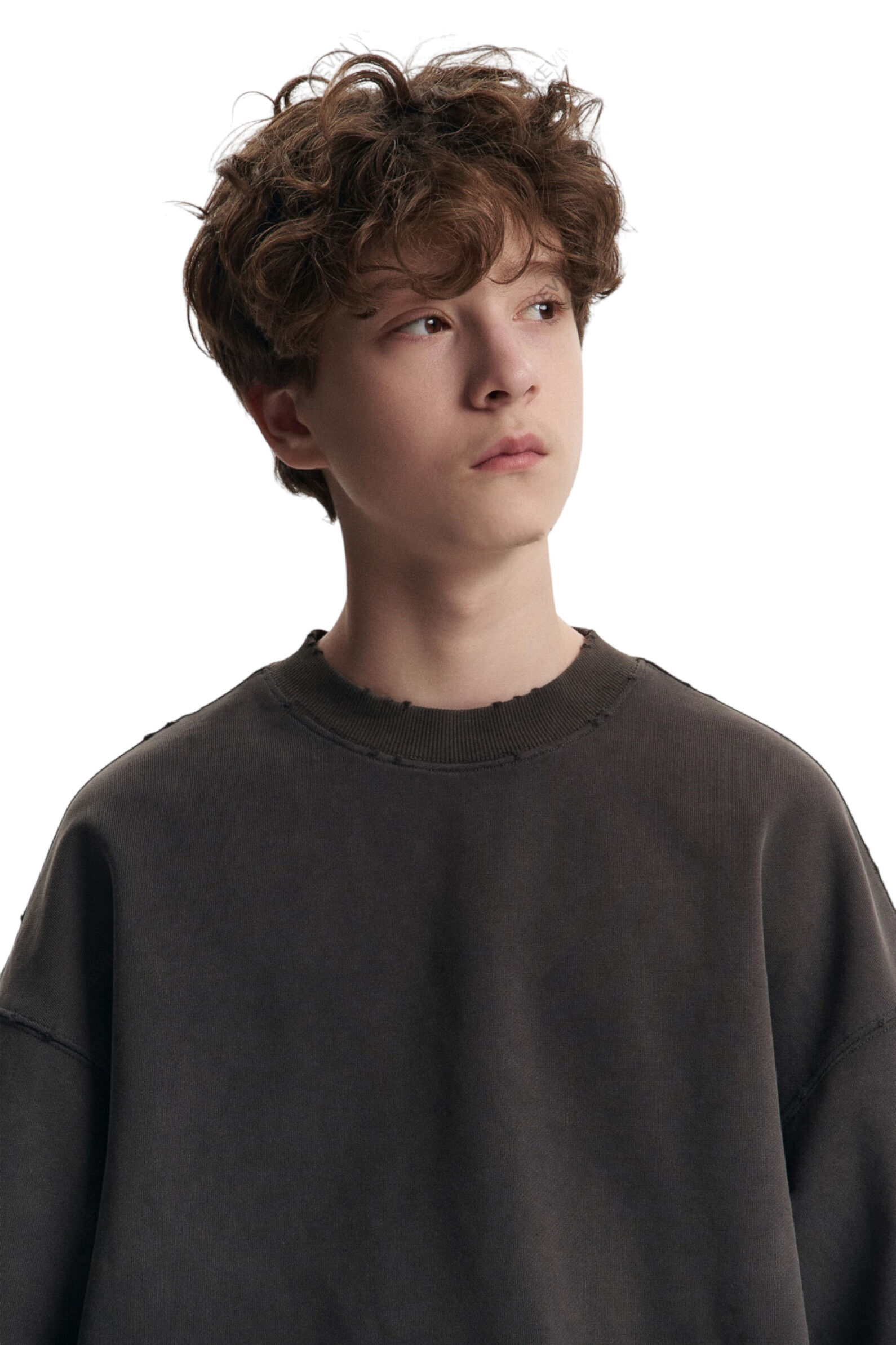 Свитшот АРТ.AT125196,сер,хл