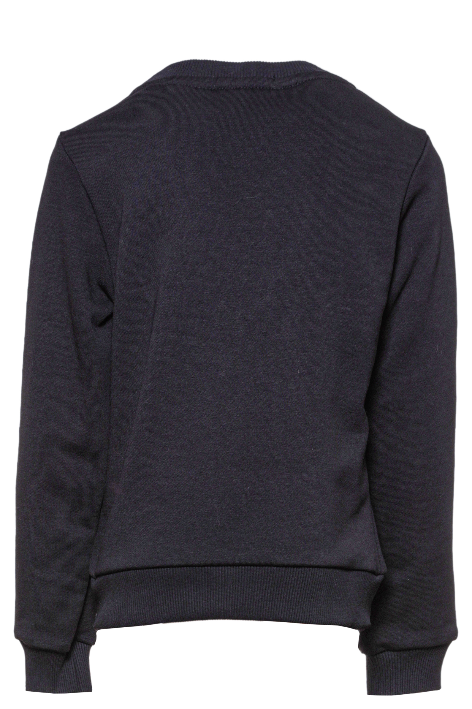 Свитшот дев. АРТ.SR110D695,чер,хл-пэ