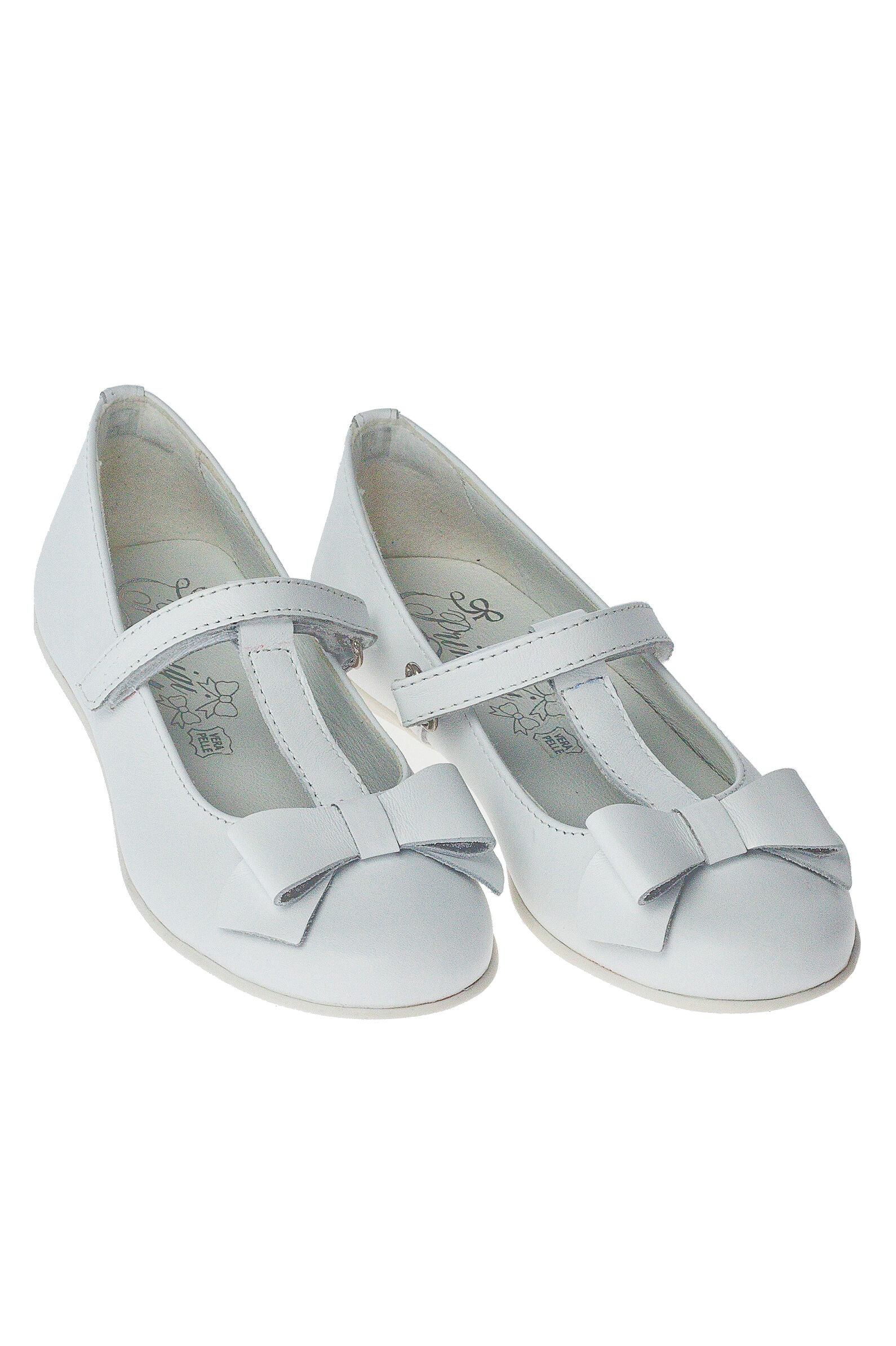 Туфли дев. АРТ.3920211,бел-мул.н.к/тек